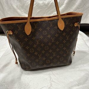 Louis Vuitton Brown Monogram Tote Bag
